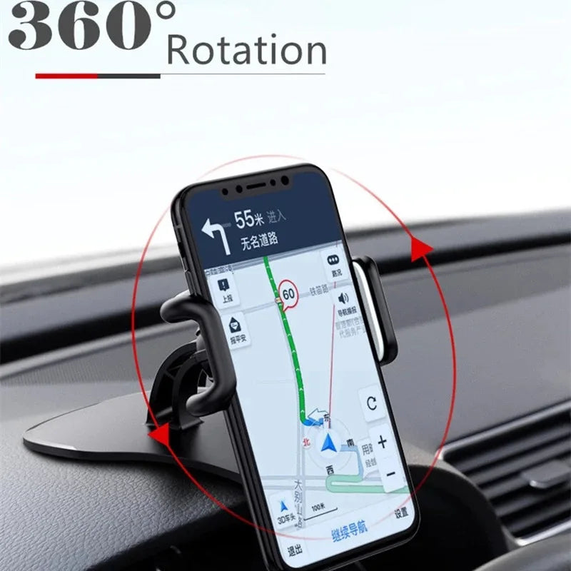 Car Phone Holder Easy Clip Mount Stand Panel Multi Functional Universal Dashboard GPS Navigation Bracket Car Stand Phone Holder