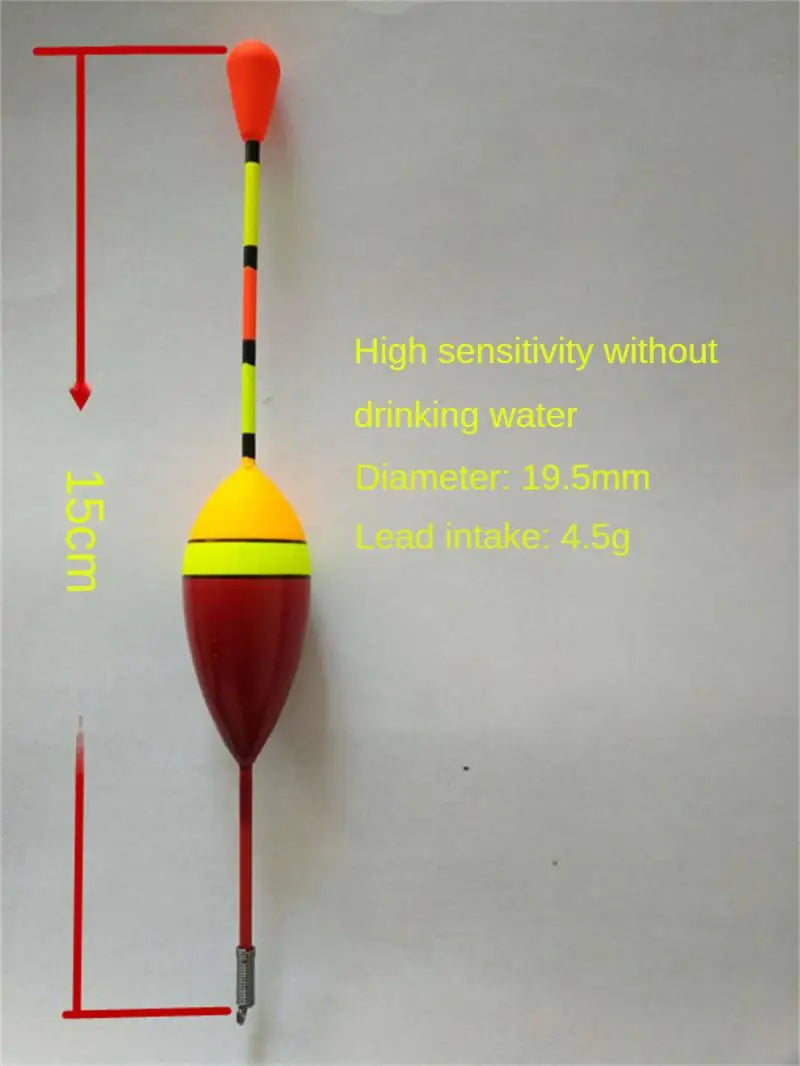 1/3/5PCS Foam Fishing Floats Durable Fishing Supplies 3 Colors Fishing Stick Floats High Buoyancy Fish Accessories Flotador