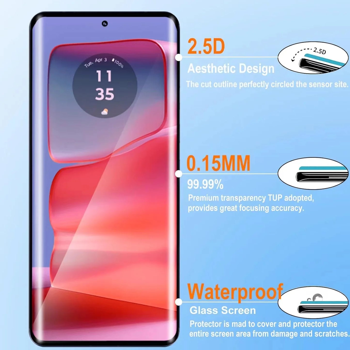 For Infinix Note 40 Pro Glass Infinix Note 40 Pro+ Tempered Glass Full Curved Protective Screen Protetor For Note 40 Plus