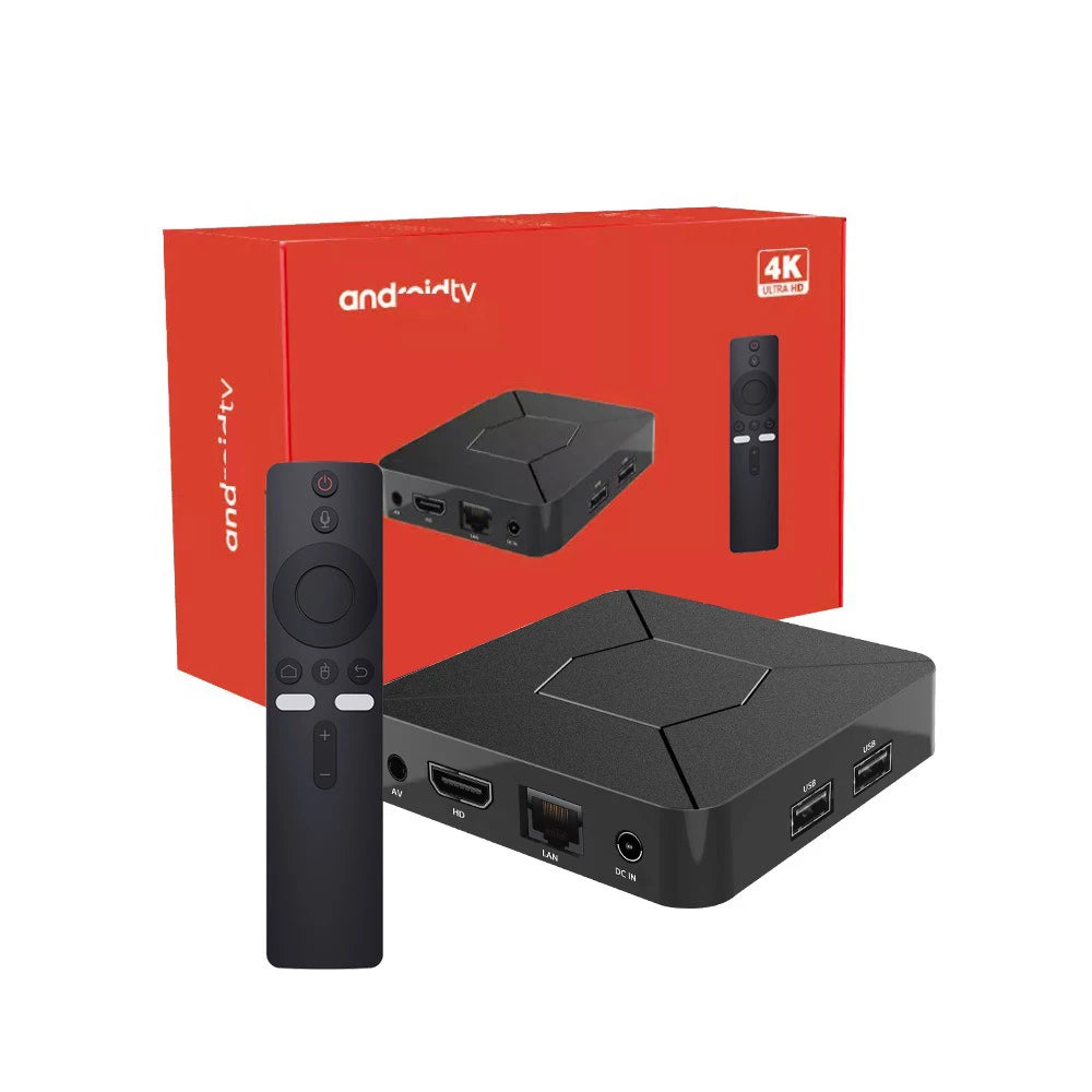 iATV Q5 Mini Smart TV Box 2.4G/5G WIFI BT5.0 2G 8G 100M Android 10.0 TV BOX Media Player Allwinner H313 4K HDR Set top box