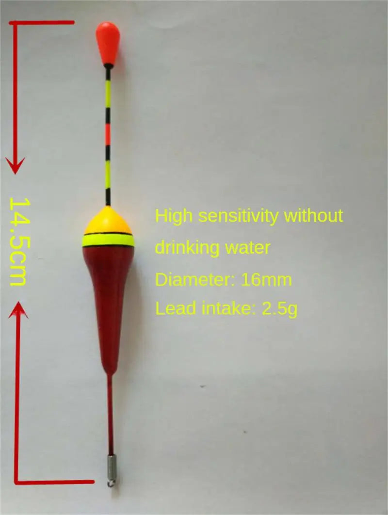 1/3/5PCS Foam Fishing Floats Durable Fishing Supplies 3 Colors Fishing Stick Floats High Buoyancy Fish Accessories Flotador