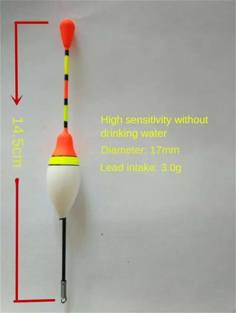 1/3/5PCS Foam Fishing Floats Durable Fishing Supplies 3 Colors Fishing Stick Floats High Buoyancy Fish Accessories Flotador