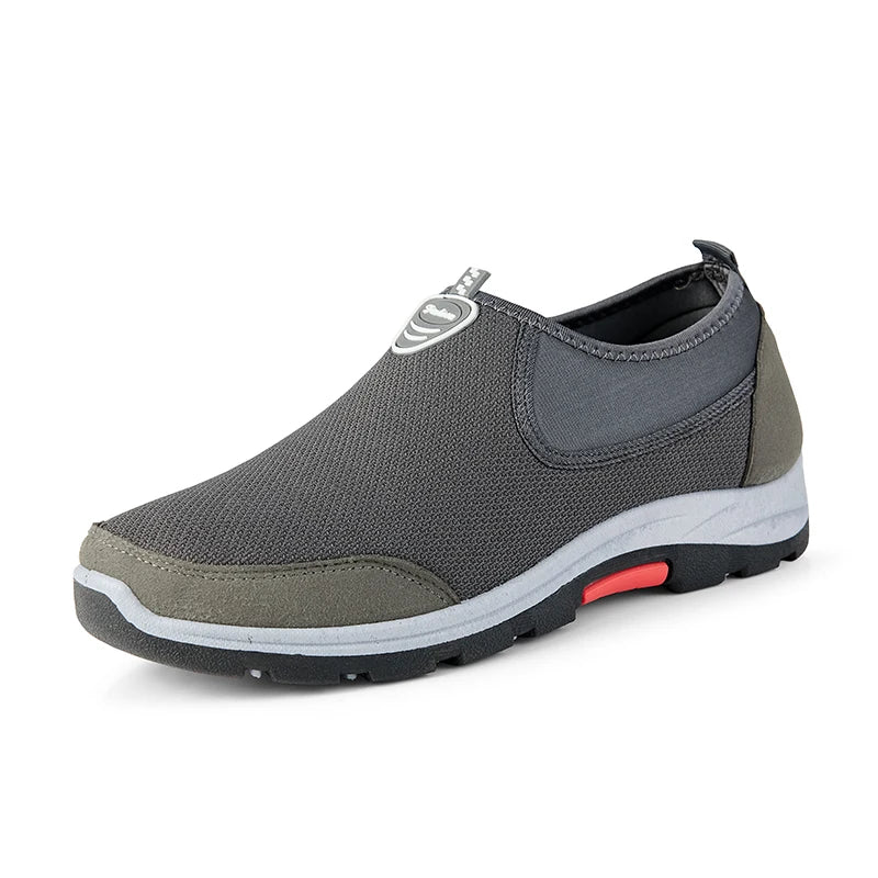 Summer Mesh Men's Casual Shoes Lightweight Sneakers Men Breathable Slip on Mens Loafers Outdoor Walking Shoes Zapatillas Hombre