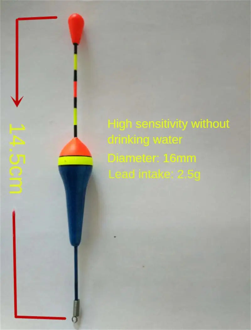 1/3/5PCS Foam Fishing Floats Durable Fishing Supplies 3 Colors Fishing Stick Floats High Buoyancy Fish Accessories Flotador