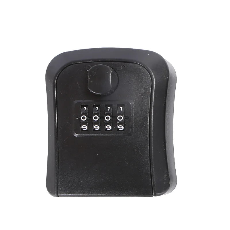 HEE RAK Key Lock Box 4-digit Code Password Storage Key for Home Wall Mounted Anti-theft Waterproof Outdoor Knob Safe Key Box