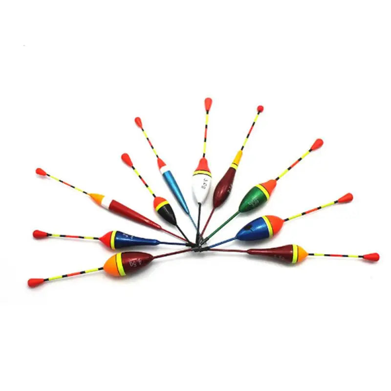 1/3/5PCS Foam Fishing Floats Durable Fishing Supplies 3 Colors Fishing Stick Floats High Buoyancy Fish Accessories Flotador