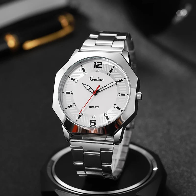 Fashion Men Quartz Watch Casual Analog Alloy Men's Wristwach High Quality Montre Homme