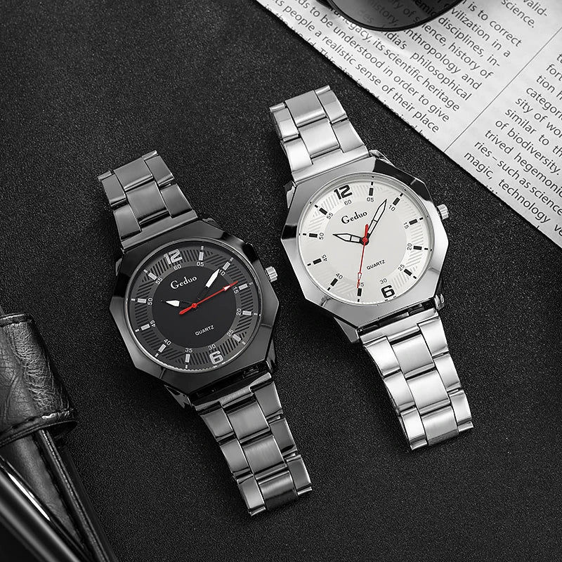 Fashion Men Quartz Watch Casual Analog Alloy Men's Wristwach High Quality Montre Homme