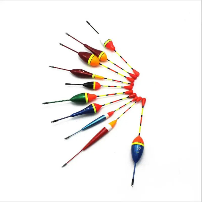 1/3/5PCS Foam Fishing Floats Durable Fishing Supplies 3 Colors Fishing Stick Floats High Buoyancy Fish Accessories Flotador