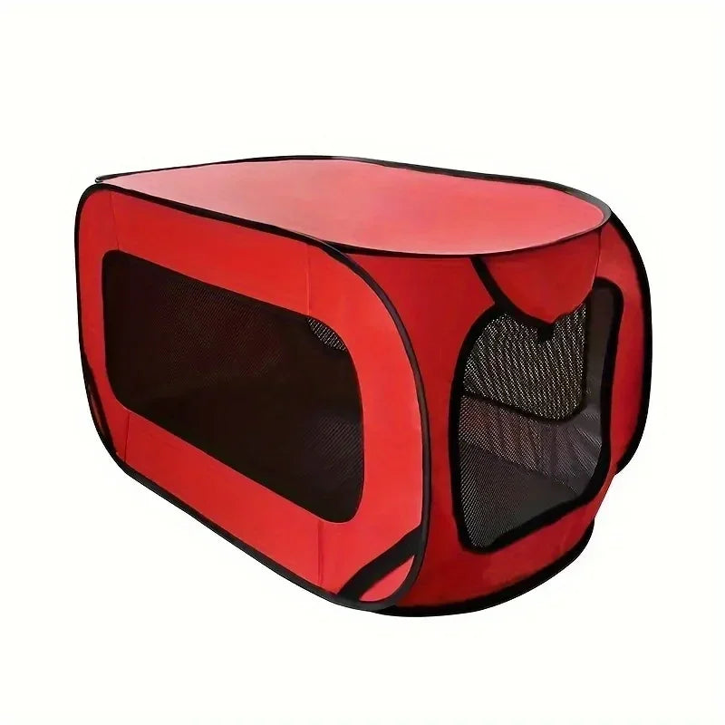 Portable Foldable Pet Kennel For Dogs & Cats Indoor Outdoor Pet Nest Car Seat Travel Carrier Lightweight & amp Folding fence
