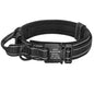 Tactical Dog Collar Military Nylon Pet Collar Customized Pet Collars With Quick Control Handle for Large Dogs Walk