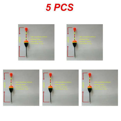 1/3/5PCS Foam Fishing Floats Durable Fishing Supplies 3 Colors Fishing Stick Floats High Buoyancy Fish Accessories Flotador