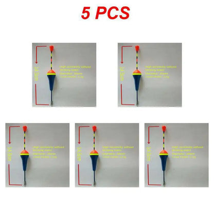 1/3/5PCS Foam Fishing Floats Durable Fishing Supplies 3 Colors Fishing Stick Floats High Buoyancy Fish Accessories Flotador