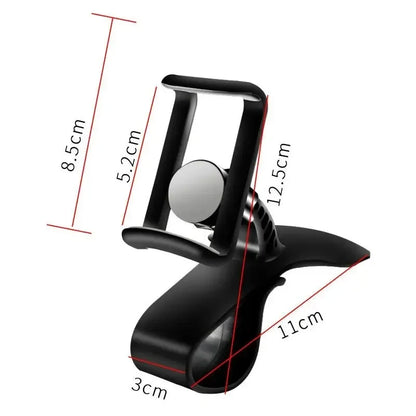 Car Phone Holder Easy Clip Mount Stand Panel Multi Functional Universal Dashboard GPS Navigation Bracket Car Stand Phone Holder
