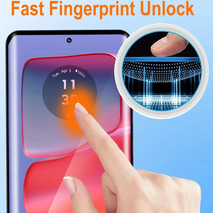 For Infinix Note 40 Pro Glass Infinix Note 40 Pro+ Tempered Glass Full Curved Protective Screen Protetor For Note 40 Plus