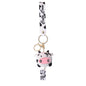 Creative Silicone Animal Cow Car Keychains Personality Cartoon Cute Cat Car Key Chain Ring Bag Pendant Key Accessories Widget