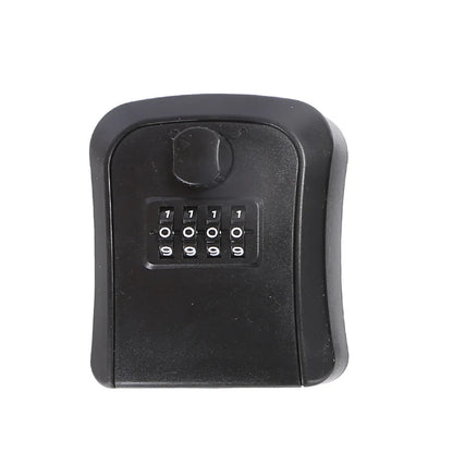 HEE RAK Key Lock Box 4-digit Code Password Storage Key for Home Wall Mounted Anti-theft Waterproof Outdoor Knob Safe Key Box