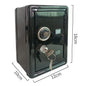 Mini Safes Metal Household Safe Box Creative Piggy Bank Key Safe Box Desktop Decoration Key Storage