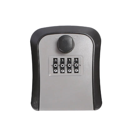 HEE RAK Key Lock Box 4-digit Code Password Storage Key for Home Wall Mounted Anti-theft Waterproof Outdoor Knob Safe Key Box