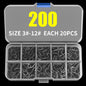 Fishing Hooks Set PremiumHigh Carbon Steel Barbed FishHooks for Saltwater Freshwater Fishing Gear Fishing Accessories