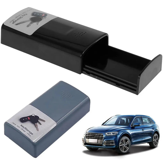 Magnetic Key Hider Outdoor Hidden Storage Compartment for Car Key Fob Fits Keys for Cars RVs Boats Homes Airbnb Rentals and Emer
