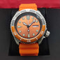 2024 new casual men's mechanical wristwatch 5Bar waterproof NH36 movement automatic watch men's orange watch