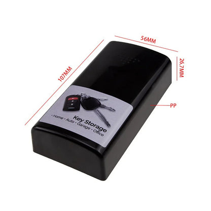 Magnetic Key Hider Outdoor Hidden Storage Compartment for Car Key Fob Fits Keys for Cars RVs Boats Homes Airbnb Rentals and Emer